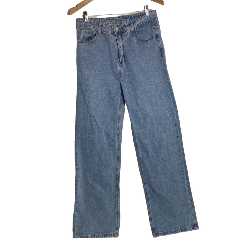 SHEIN 90's inspired Wide Leg Jeans Size Medium 8/10